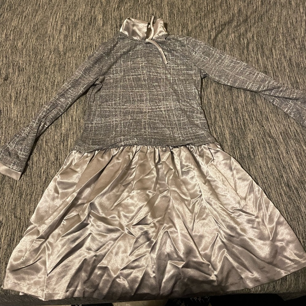 Gray/Silver Dress